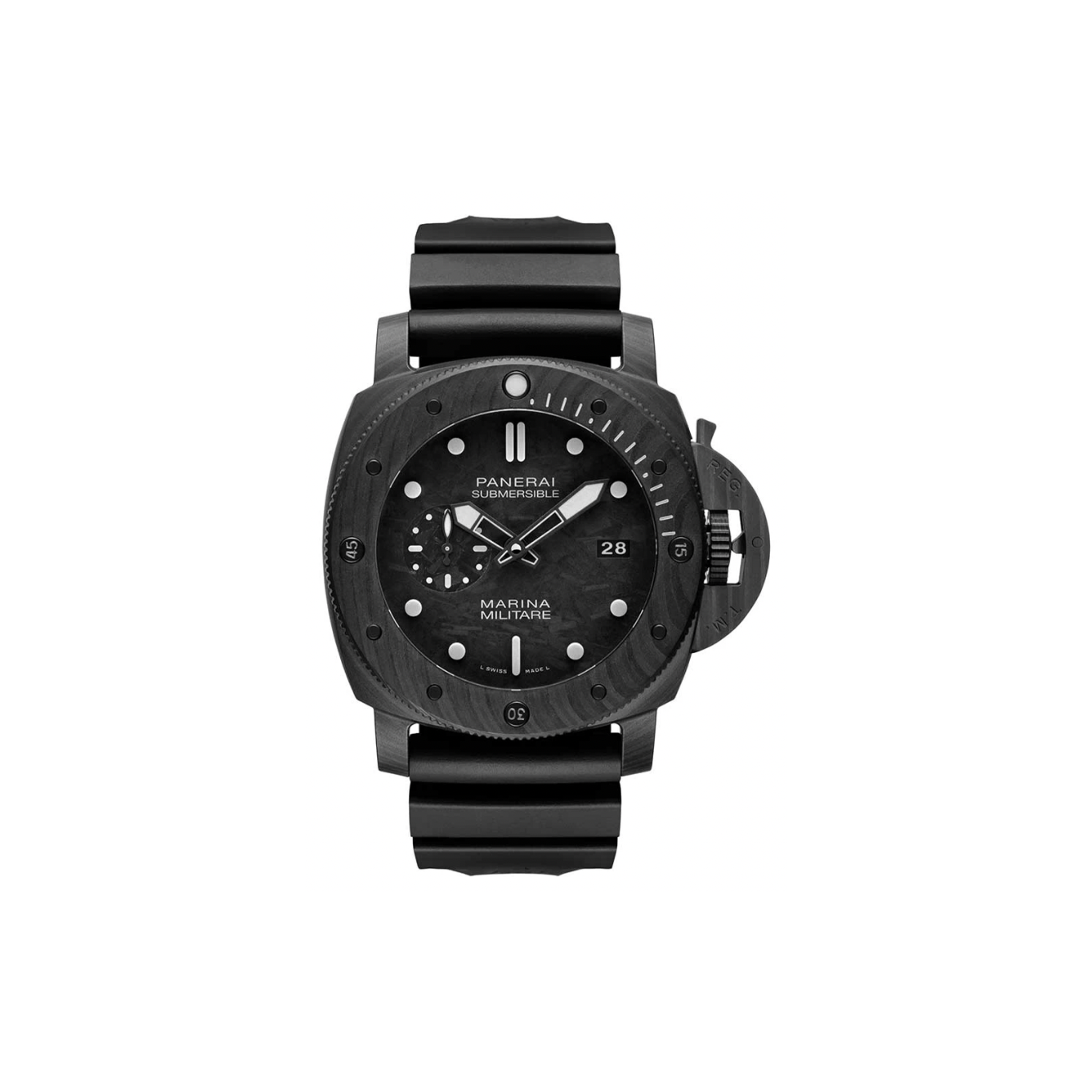 Pa*e*ai submersible marina militare carbotech™ 47mm watch pam00979